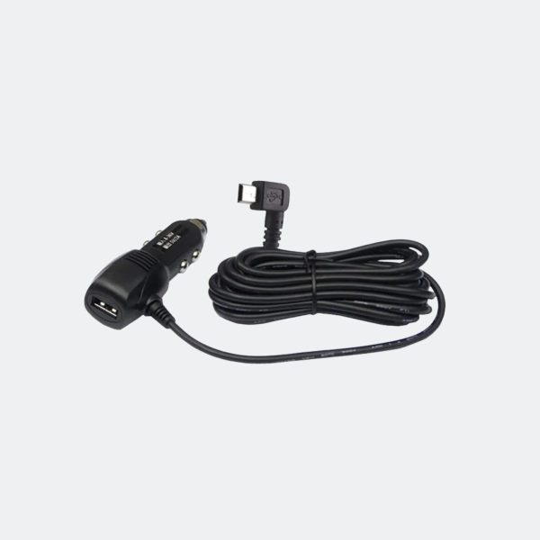 Carlover Araç Çakmak Soketi 5V 2A 90C Mini USB Çıkışlı