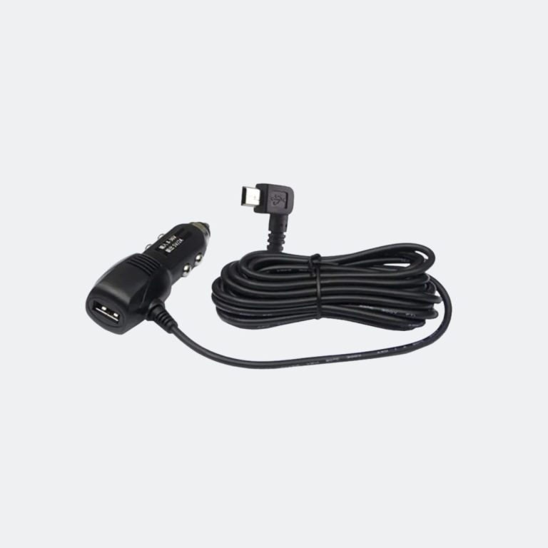 Carlover Araç Çakmak Soketi 5V 2A 90C Mini USB Çıkışlı