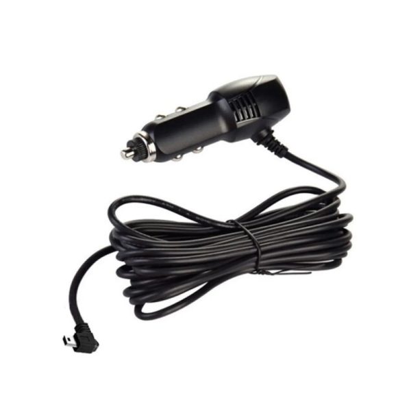 Carlover Araç Çakmak Soketi 5V 2A 90C Mini USB Çıkışlı